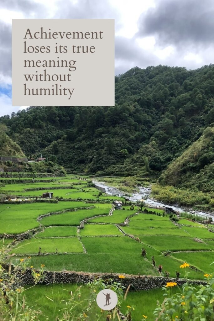 Sagada is Worth Visiting: Why I Can’t Wait to Return 4 Achievement loses its true meaning without humility, quote, rice paddies within the valley in Sagada