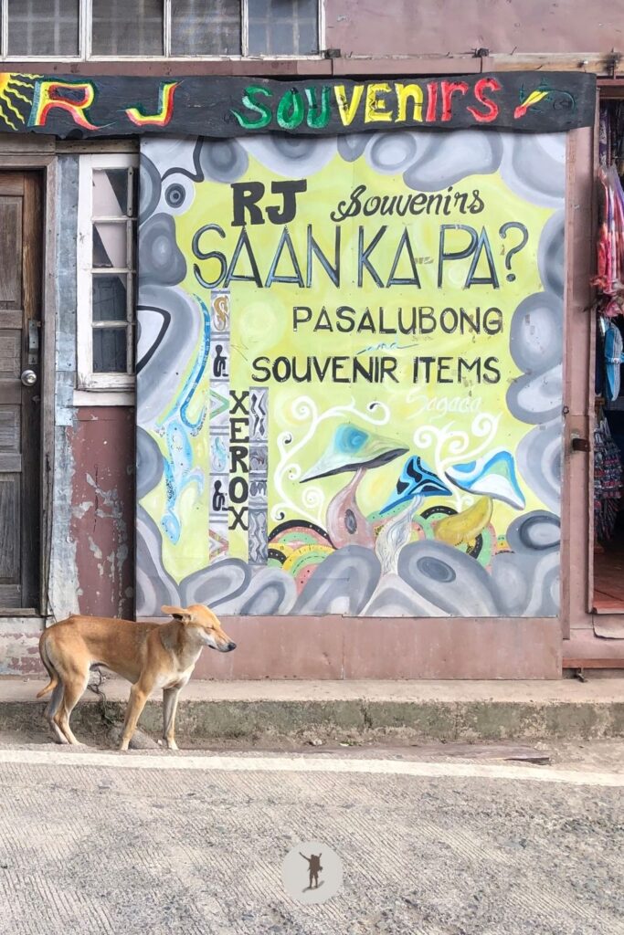 Artworks and rustic facades of Sagada, Philippines
