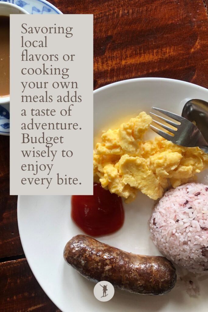First-Time in Sagada? My 10 Practical Tips Before Visiting 9 Budget for Food or Cook Your Own Meals, quote, breakfast meal in Yoghurt House in Sagada