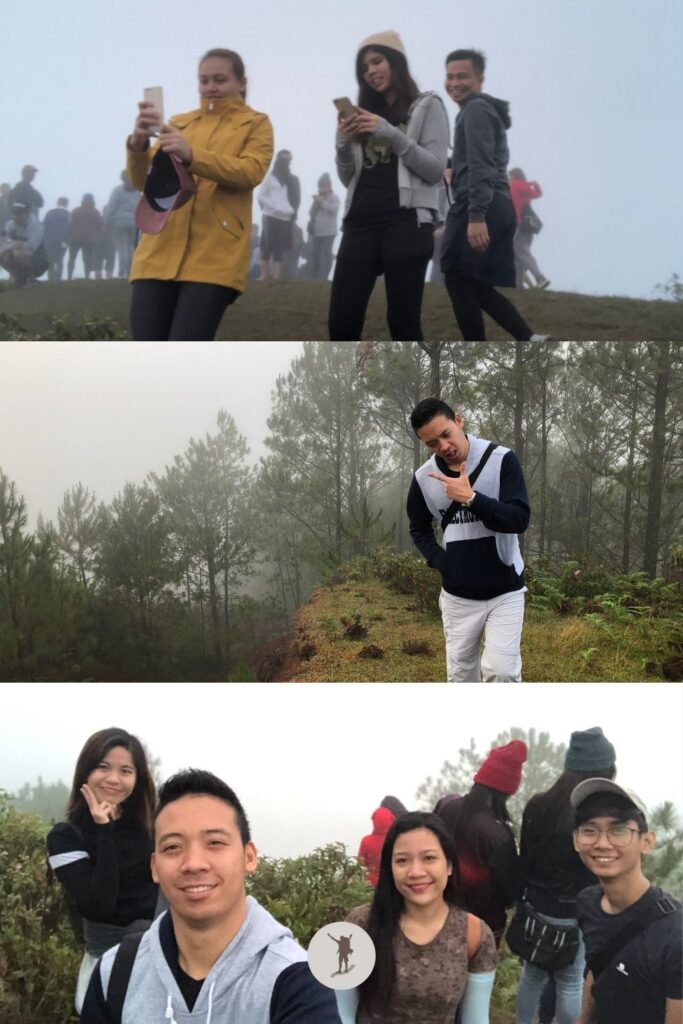 Fun even if there's no sun in Marlboro Hills viewpoint, Sagada, Philippines