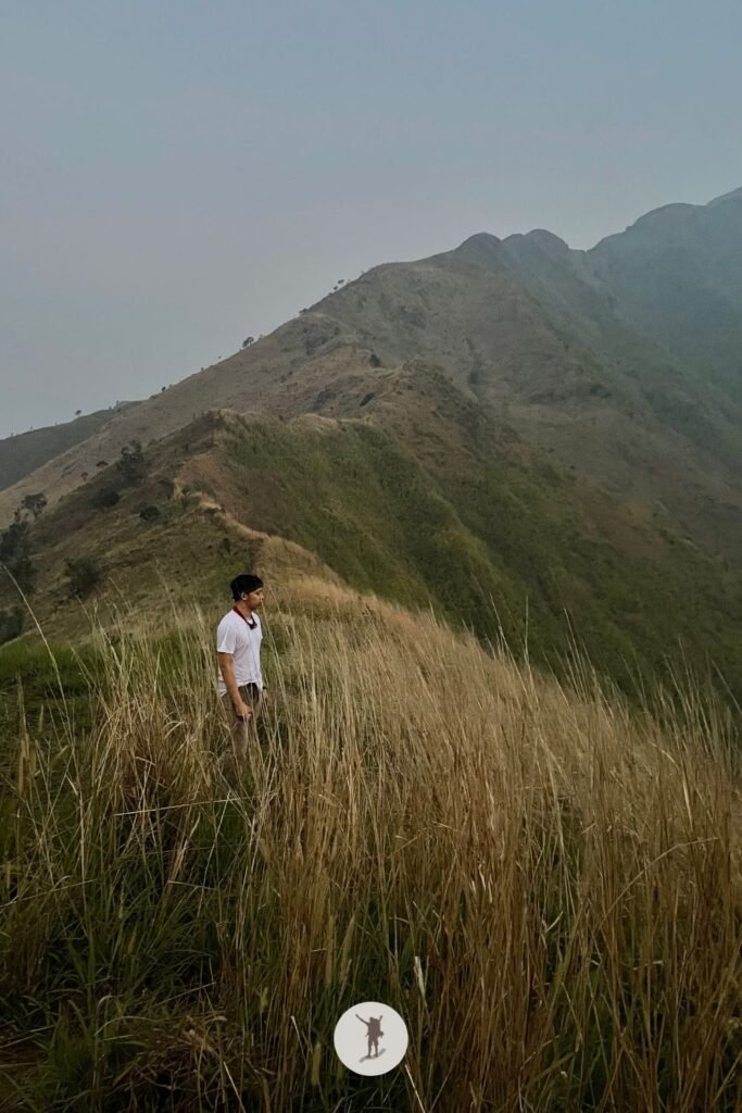 Building a Business-Ready Blog: The Role of Self-Awareness 3 Me introspecting in the mountains, a dramatic scene