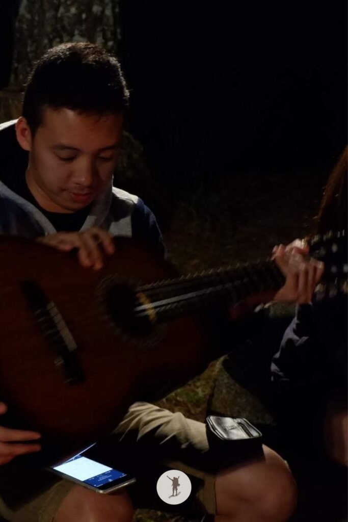 Sagada is Worth Visiting: Why I Can’t Wait to Return 10 Me setting up the guitar in Sagada Cellar Door, Sagada, Philippines