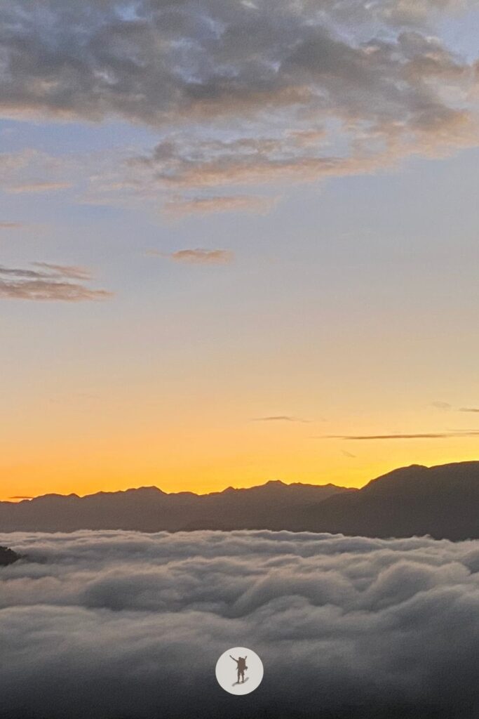 Right view, Sea of clouds in Sagada