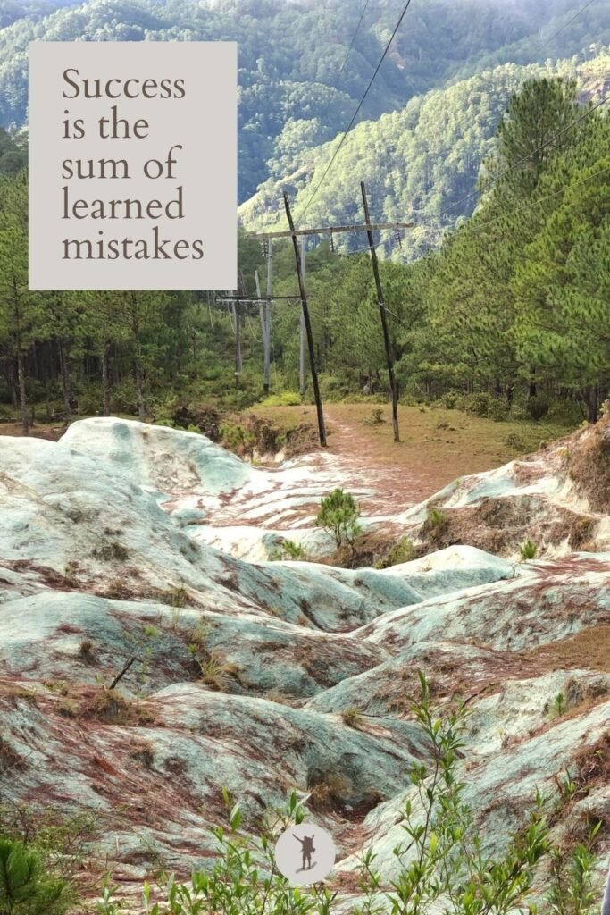 Sagada is Worth Visiting: Why I Can’t Wait to Return 8 Success is the sum of learned mistakes, quote, a view of the Blue Soil of Sagada