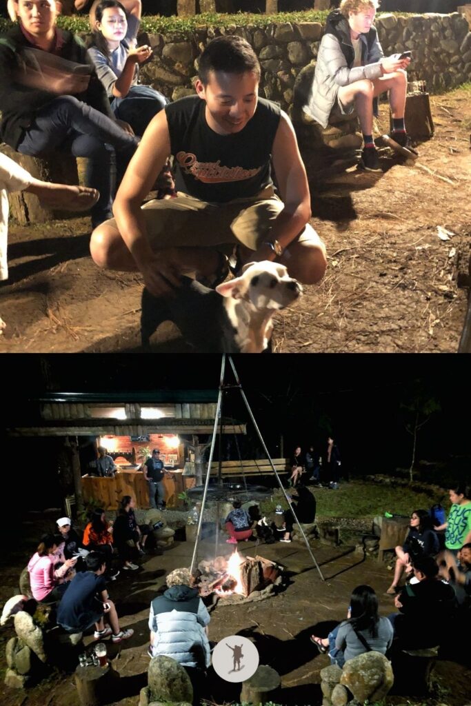 The friendly dog and the lovely vibes of Sagada Cellar Door, Sagada, Philippines