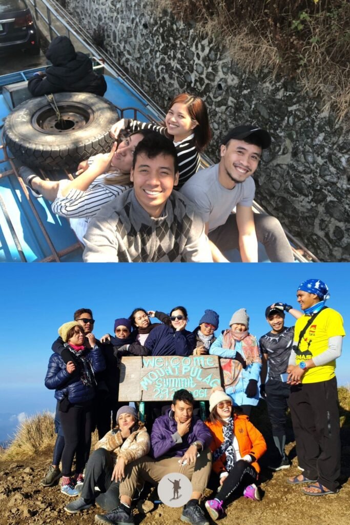 Using My Blog to Find Deeper Connections & New Relationships 1 Among the first people I met through Facebook travel groups — riding on top of a monster jeep and posing as a group on Mount Pulag