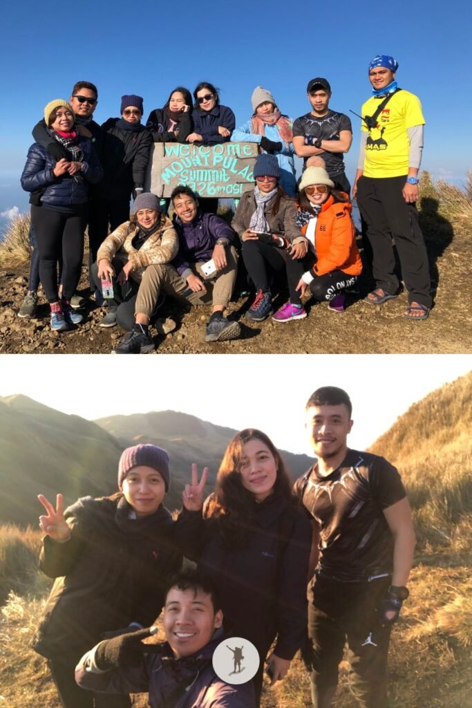 Using My Blog to Find Deeper Connections & New Relationships 2 More pictures of the first people I met through online travel communities — another group shot at the peak of Mount Pulag and a group selfie along the hiking trail