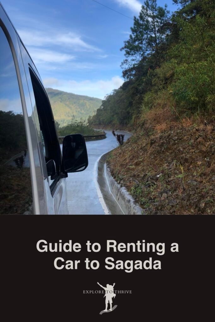 Guide to Renting a Vehicle for Your Sagada Group Travel 6 Guide to Renting a Car to Sagada — Pinterest Pin