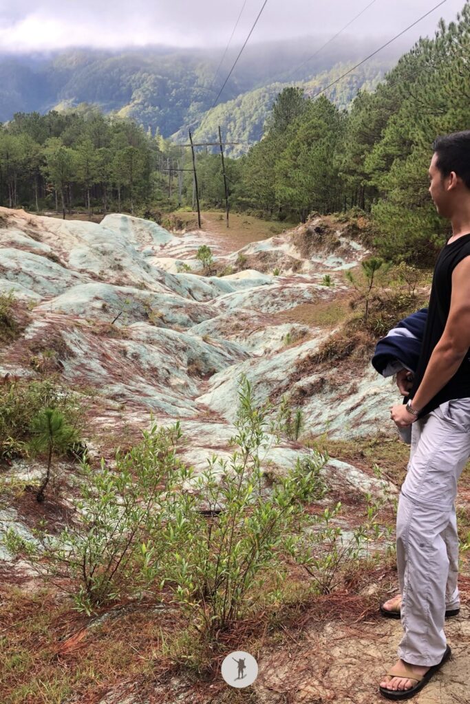 Me staring at Blue Soil, a view I want to see again someday