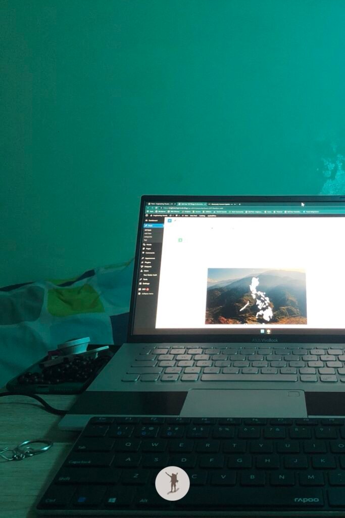 Struggles of Building an Online Business From Home and How to Handle Them 3 My old work setup in my room had my desk right beside my bed.