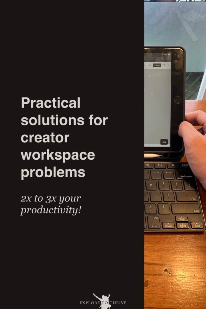 Poor Workspace: Problems and Solutions for Content Creators