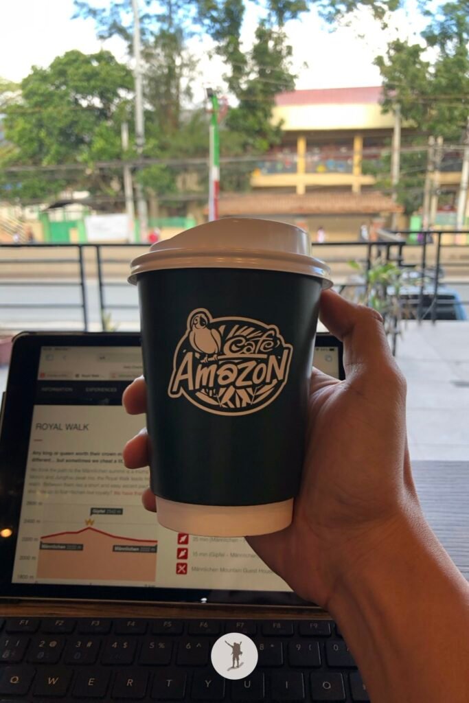 Struggles of Building an Online Business From Coffee Shops and How to Handle Them 10 The best coffee shop setup, coffee, iPad, keyboard, and nice view