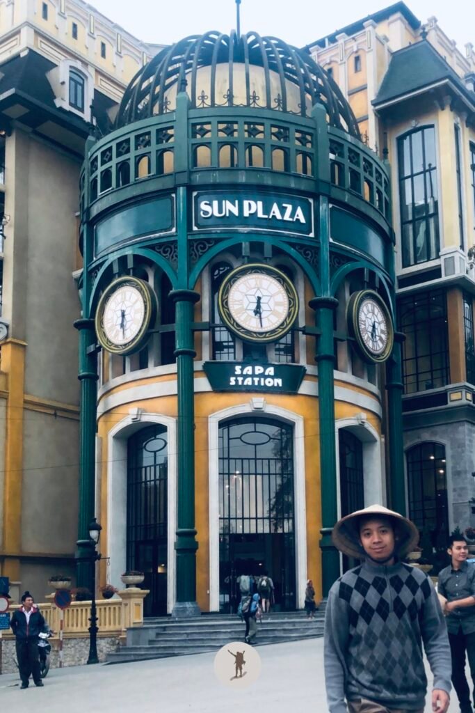 Reality vs Expectation of Visiting Fansipan from Sa Pa: How You Can Avoid Disappointments 3 Eljon in front of Sun Plaza, Sa Pa, Vietnam