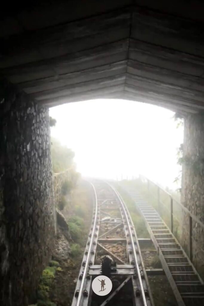 Reality vs Expectation of Visiting Fansipan from Sa Pa: How You Can Avoid Disappointments 19 Fansipan funicular through the tunnel, Sa Pa, Vietnam
