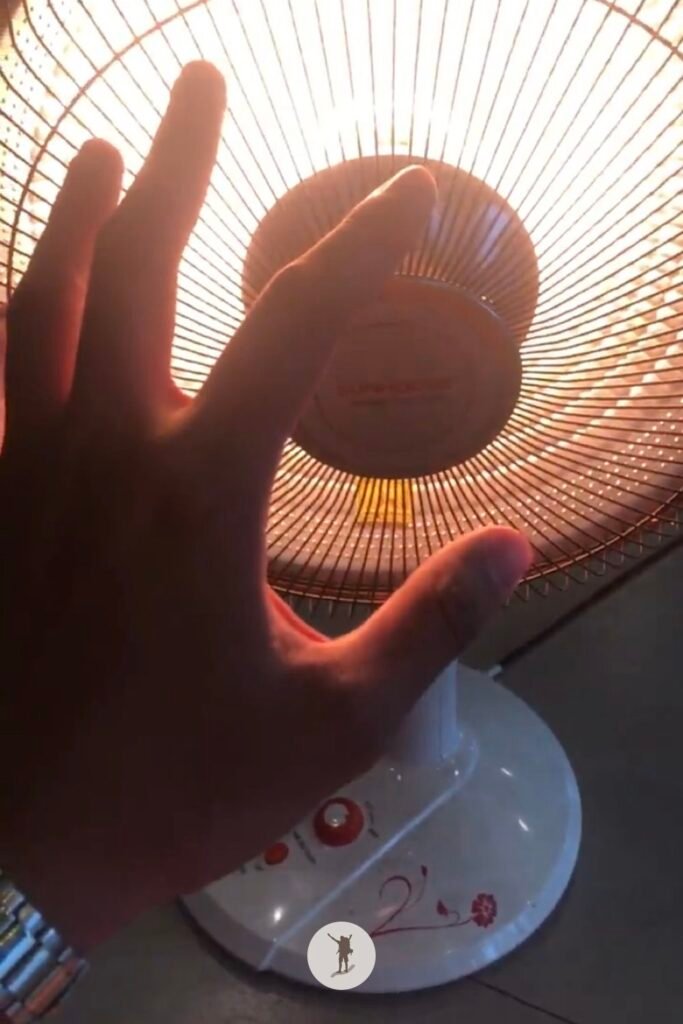 Reality vs Expectation of Visiting Fansipan from Sa Pa: How You Can Avoid Disappointments 37 The heater fan in Fansipan, Sa Pa, Vietnam