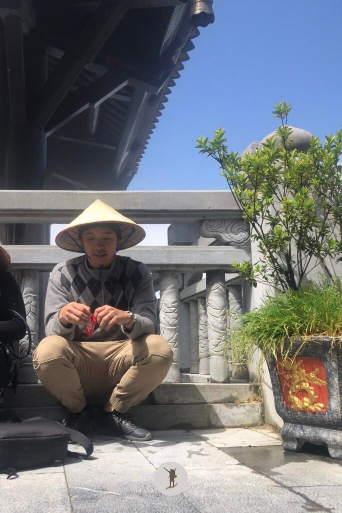 The Best Time to Visit Fansipan (I Should Have Researched This Before Going) 2 Enjoying a short bit of sunshine in Fansipan Sa Pa Vietnam