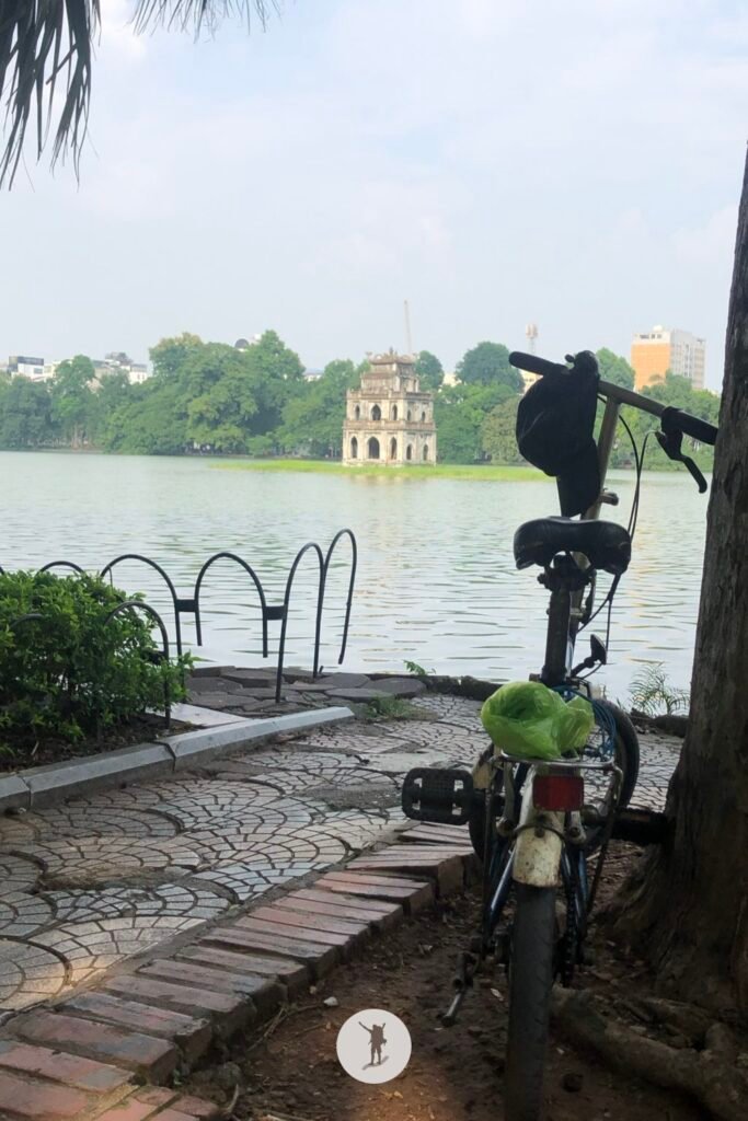 Lovely view of Hoan Kiem Lake, Hanoi, Vietnam