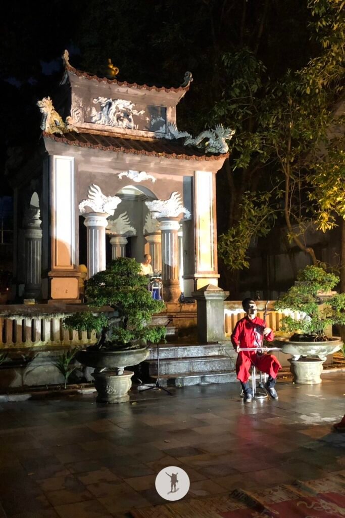 King Le Thai To Temple performance during Hanoi Walking Street, Hanoi, Vietnam