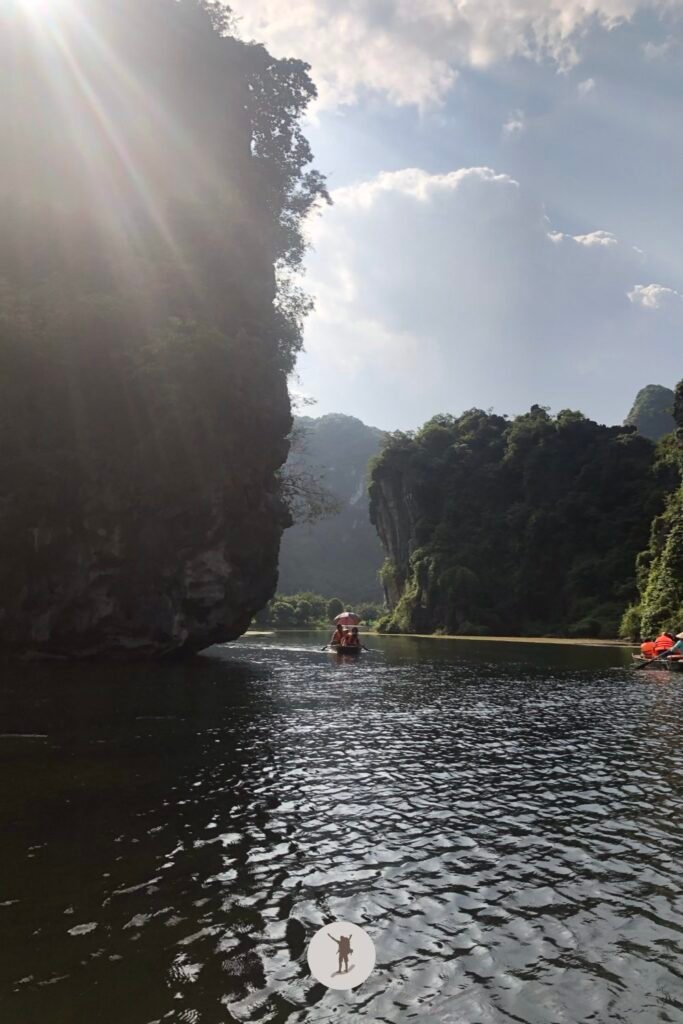 One of the most dramatic scenes you can see in Trang An, Ninh Binh, Vietnam