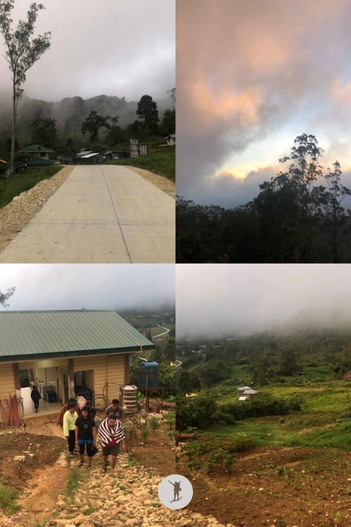 Bad weather during our short hike to Osmena Peak in Dalaguete, Cebu, Philippines