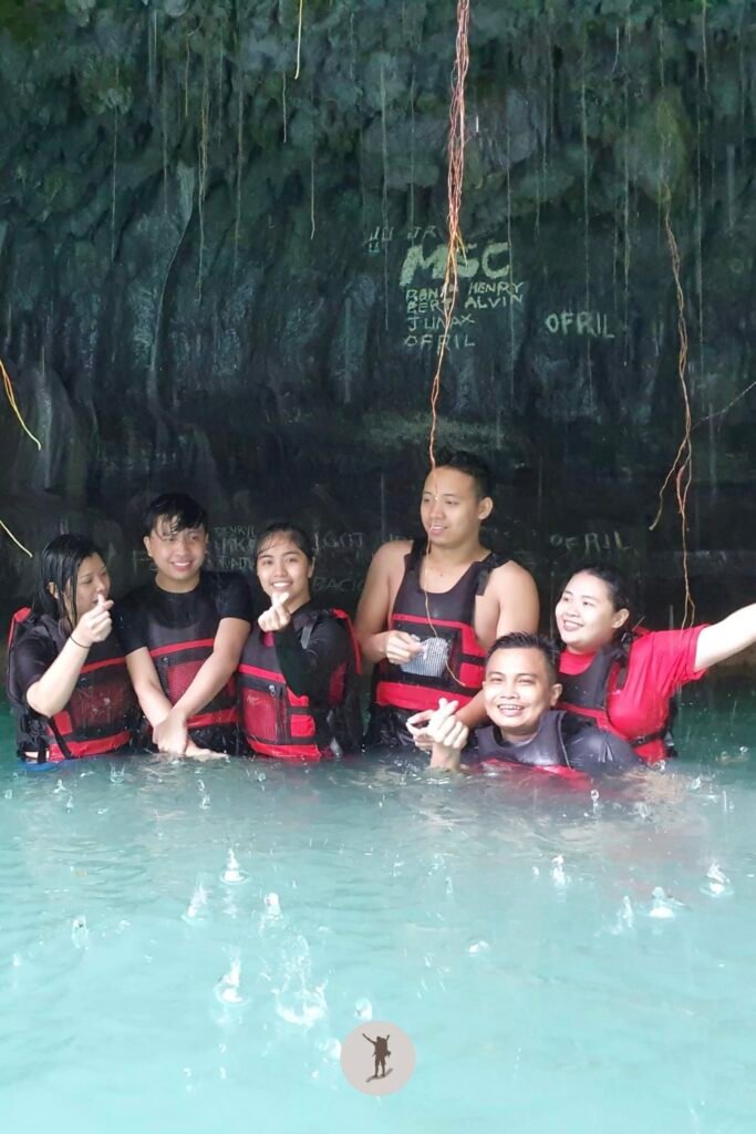 Candid shot while in Kawasan Falls after canyoneering, Cebu, Philippines