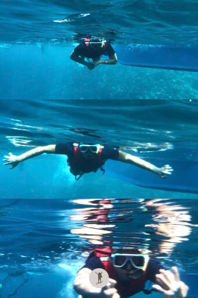 My photos snorkeling, credits to my friend (Kheyren) for taking the photos, Moalboal, Cebu, Philippines