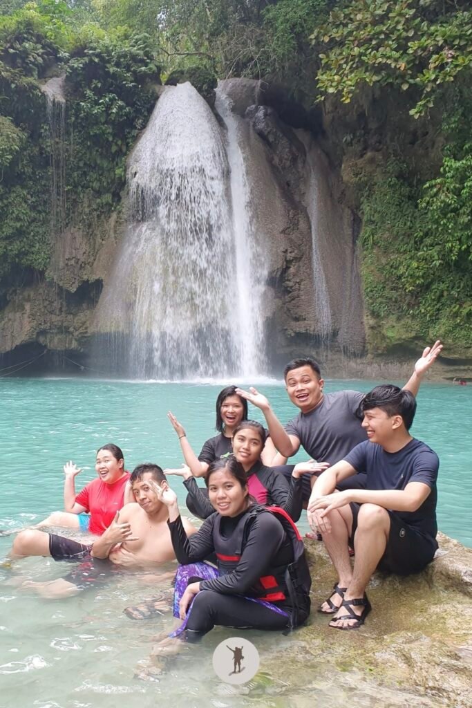 Our group 100% satisfied and had fun after joining a tour canyoneering in Kawasan Falls, Cebu, Philippines