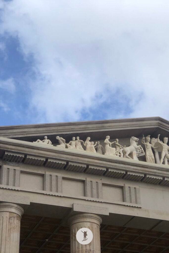 The pediment of the Temple of Leah, Cebu City, Cebu, Philippines