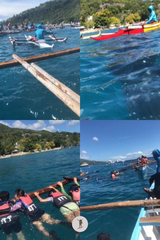 Our Whale Shark Watching Experience in Oslob, Cebu, and Our Tips for First-Time Visitors 20 Different scenes as we snorkel at the interaction area of the whale sharks in Oslob, Cebu, Philippines
