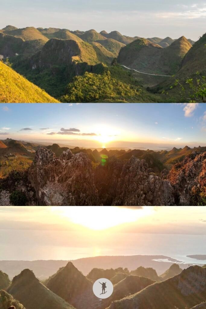 Our Expectation vs. Reality Hiking Osmeña Peak in Cebu and Tips Before You Hike 2 Golden hour view of Osmeña Peak, our expectation, during our trip to Cebu, Philippines