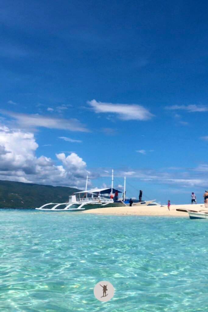 Our Beautiful Experience Visiting Sumilon Island After Whale Shark Watching in Oslob 3 Ground view of Sumilon island sand bar, Oslob, Cebu, Philippines