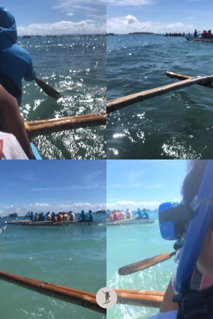 Our Whale Shark Watching Experience in Oslob, Cebu, and Our Tips for First-Time Visitors 17 Pictures of the view on our way to the whale shark interaction area during our snorkeling tour in Oslob, Cebu, Philippines