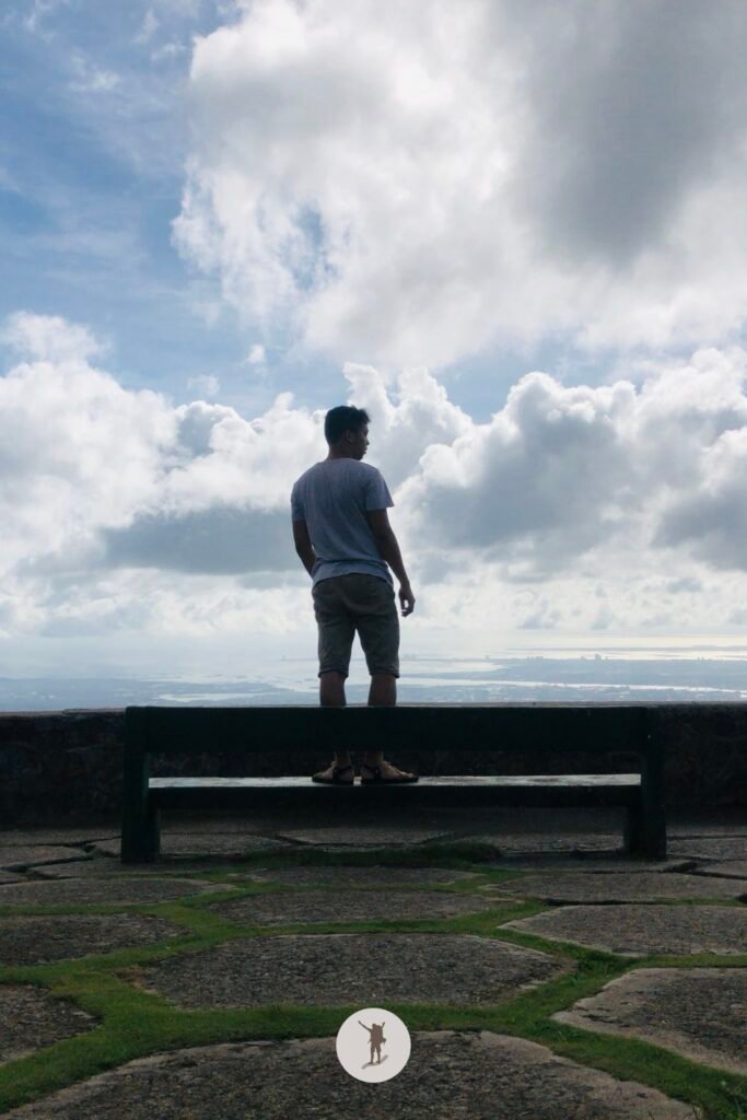 Our Visit to Cebu City Highlands: Takeaways to Make Your Trip More Unforgettable 29 My standing selfie to take in the view from the bench in tops, Cebu City highlands, Cebu, Philippines