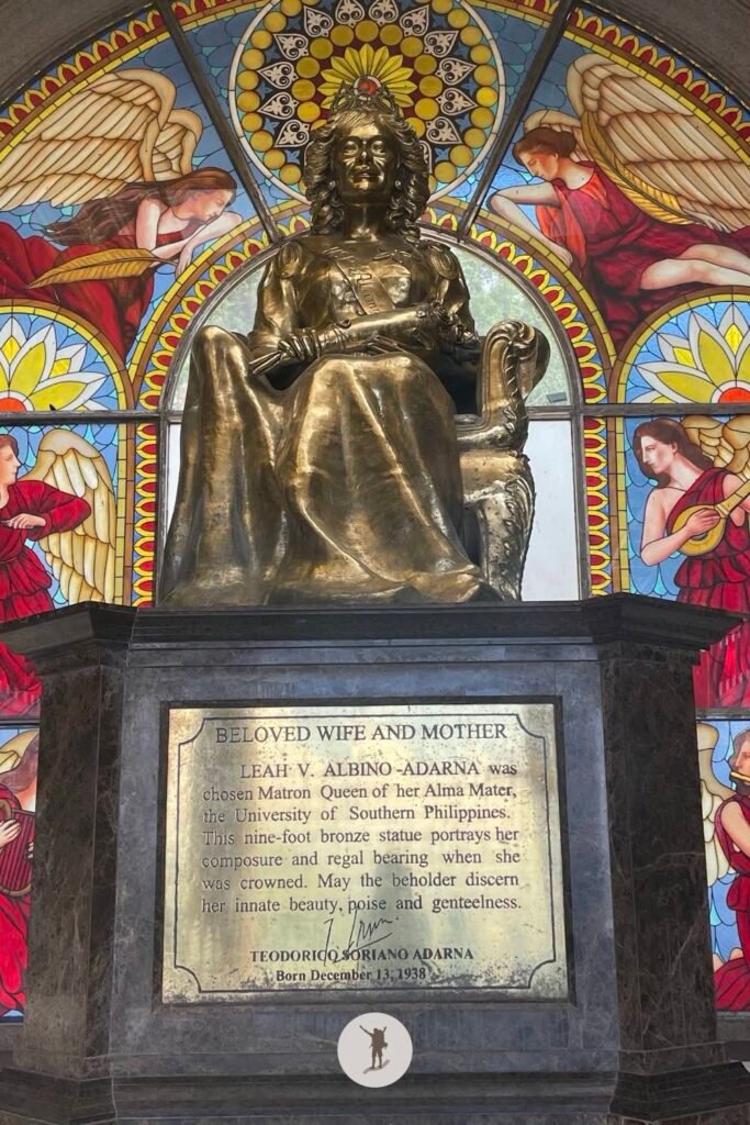 Our Visit to Cebu City Highlands: Takeaways to Make Your Trip More Unforgettable 52 The bronze sculpture of Leah Albino Adarna in the Temple of Leah, Cebu City highlands, Cebu, Philippines