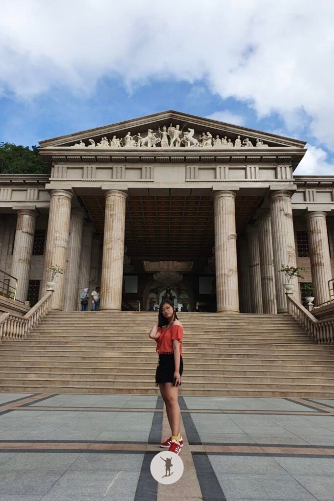 Our Visit to Cebu City Highlands: Takeaways to Make Your Trip More Unforgettable 43 The facade of the Temple of Leah and my friend, Cebu City highlands, Cebu, Philippines