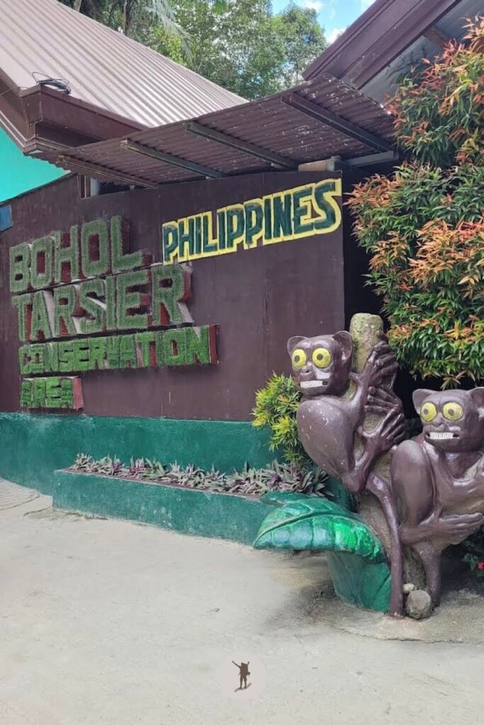 Bohol Tarsier Conservation Area Entrance, Bohol, Philippines