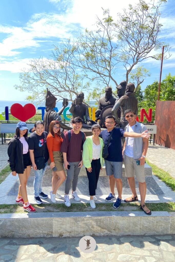 Our group photo in front of the Blood Compact Shrine, Bohol, Philippines