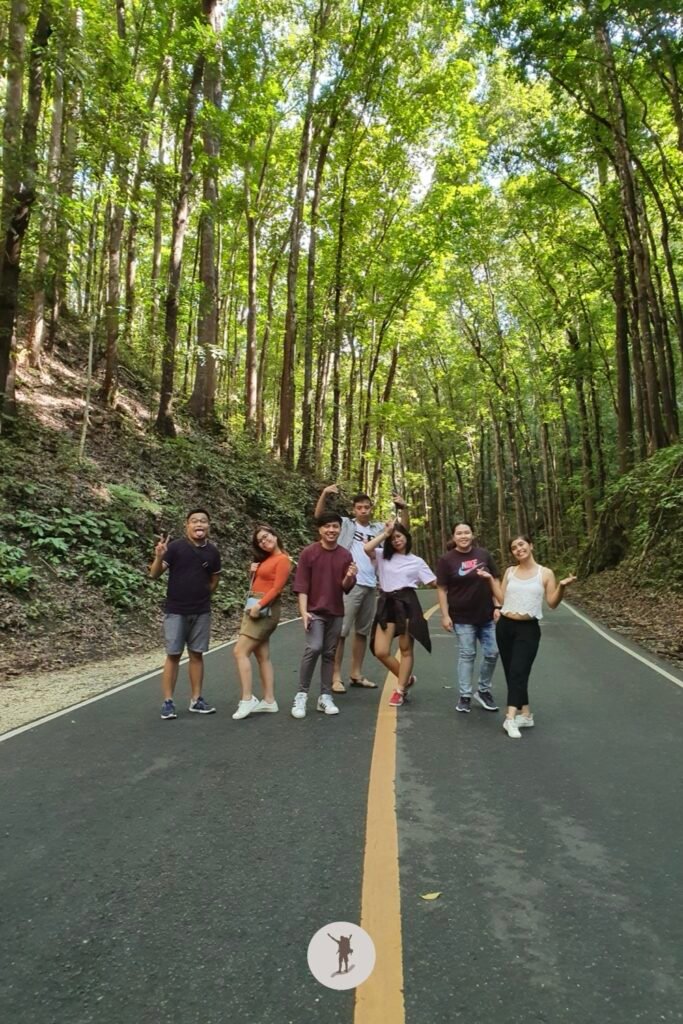 Our group shot in Bilar Man-Made Forest, Bohol, Philippines
