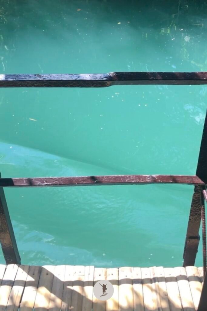 The color of Loboc River during a sunny day like during our lunch in the floating restaurant, Bohol, Philippines