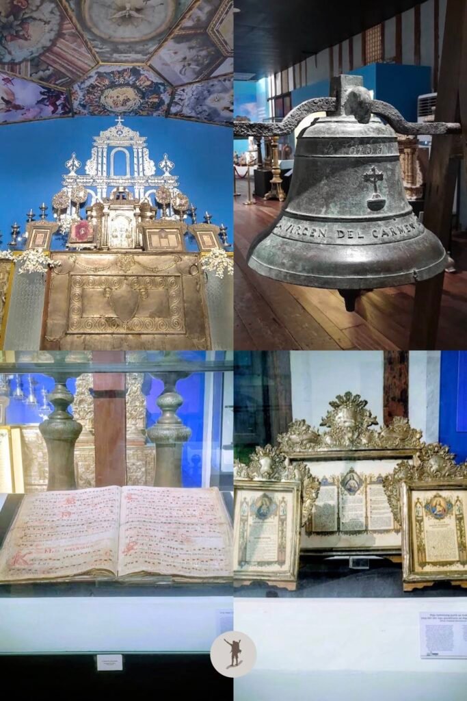 The different relics that you can discover inside Baclayon Museum, Bohol, Philippines