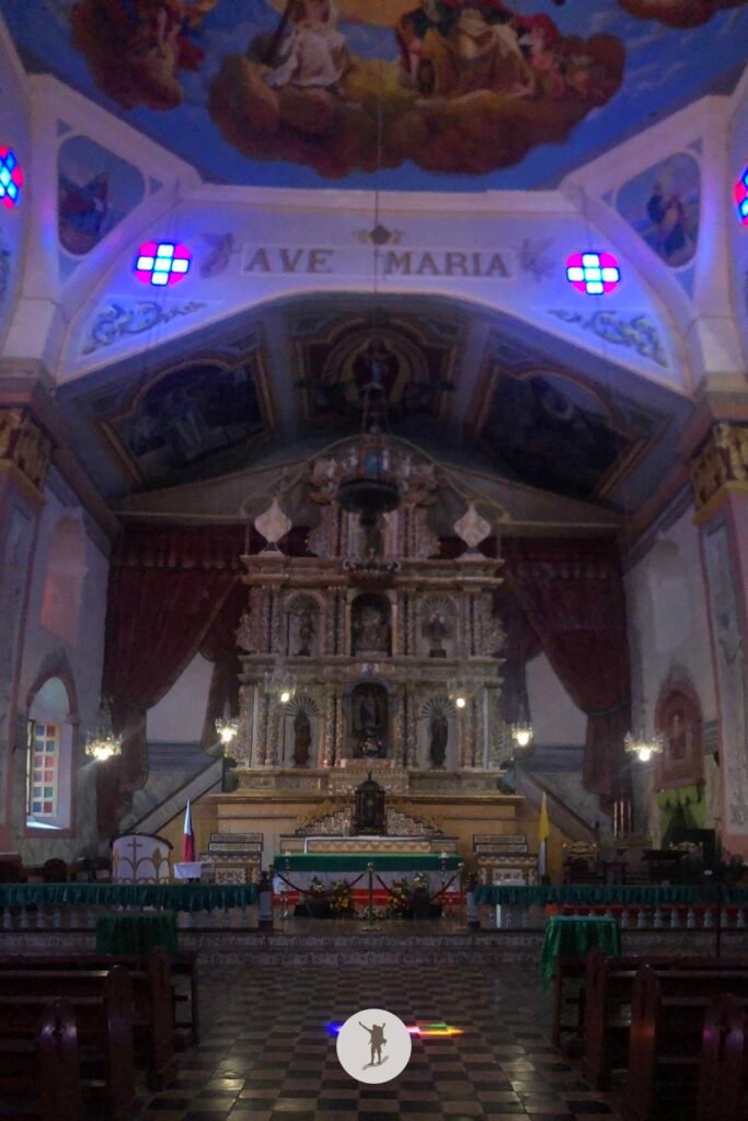 The ethereal interiors of Baclayon Church, Bohol, Philippines