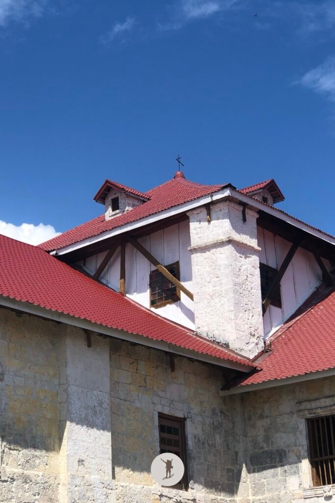 The quaint architecture of Baclayon Church, Bohol, Philippines