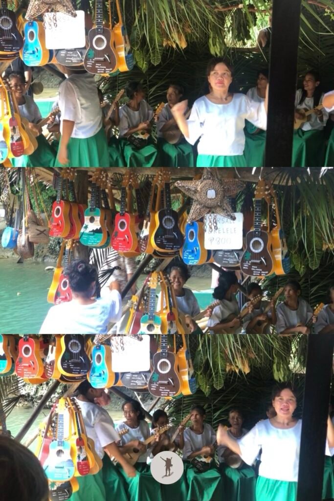 The ukelele souvenirs you can buy during your stop along Loboc River Cruise, Bohol, Philippines